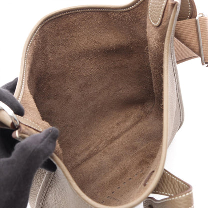 HERMES Evelyne III PM Etoupe Shoulder Bag