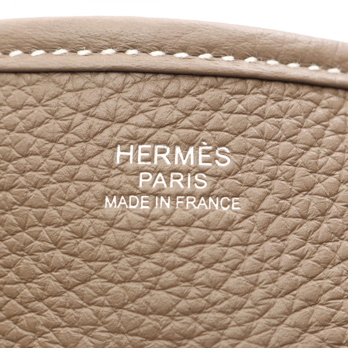 HERMES Evelyne III PM Etoupe Shoulder Bag