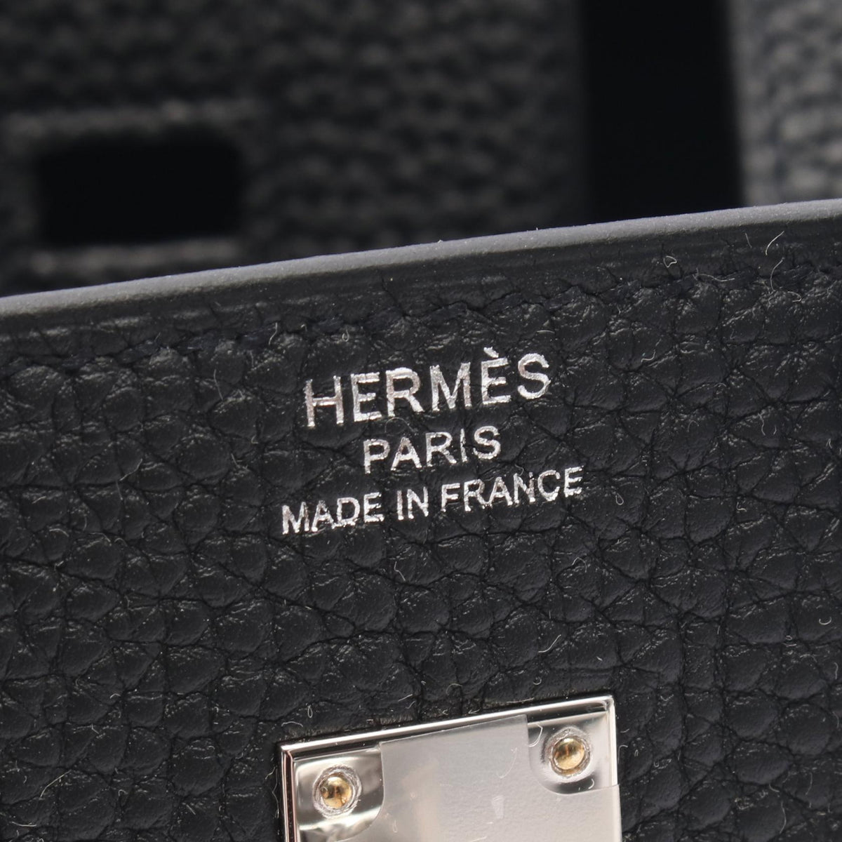 HERMES Birkin 25 Togo Leather Bag