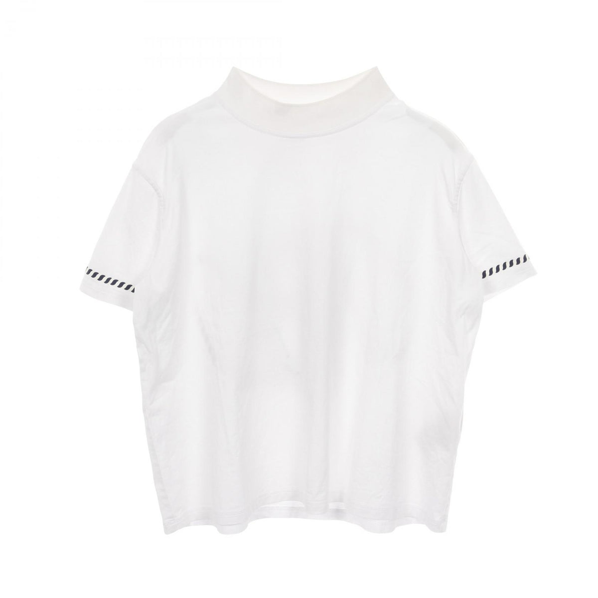 HERMES Kanoe Cotton Short Sleeve T-Shirt White Size 36