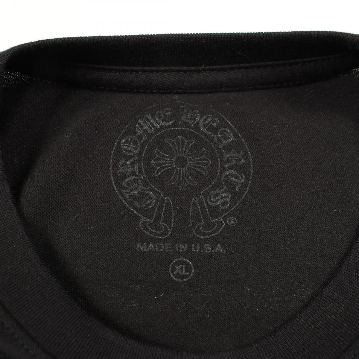 CHROME HEARTS FOTI JARVIS T-Shirt Black Size XL