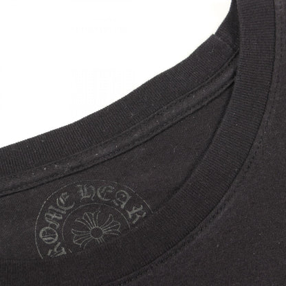 CHROME HEARTS Horseshoe Floral Cross T-Shirt Black Size L