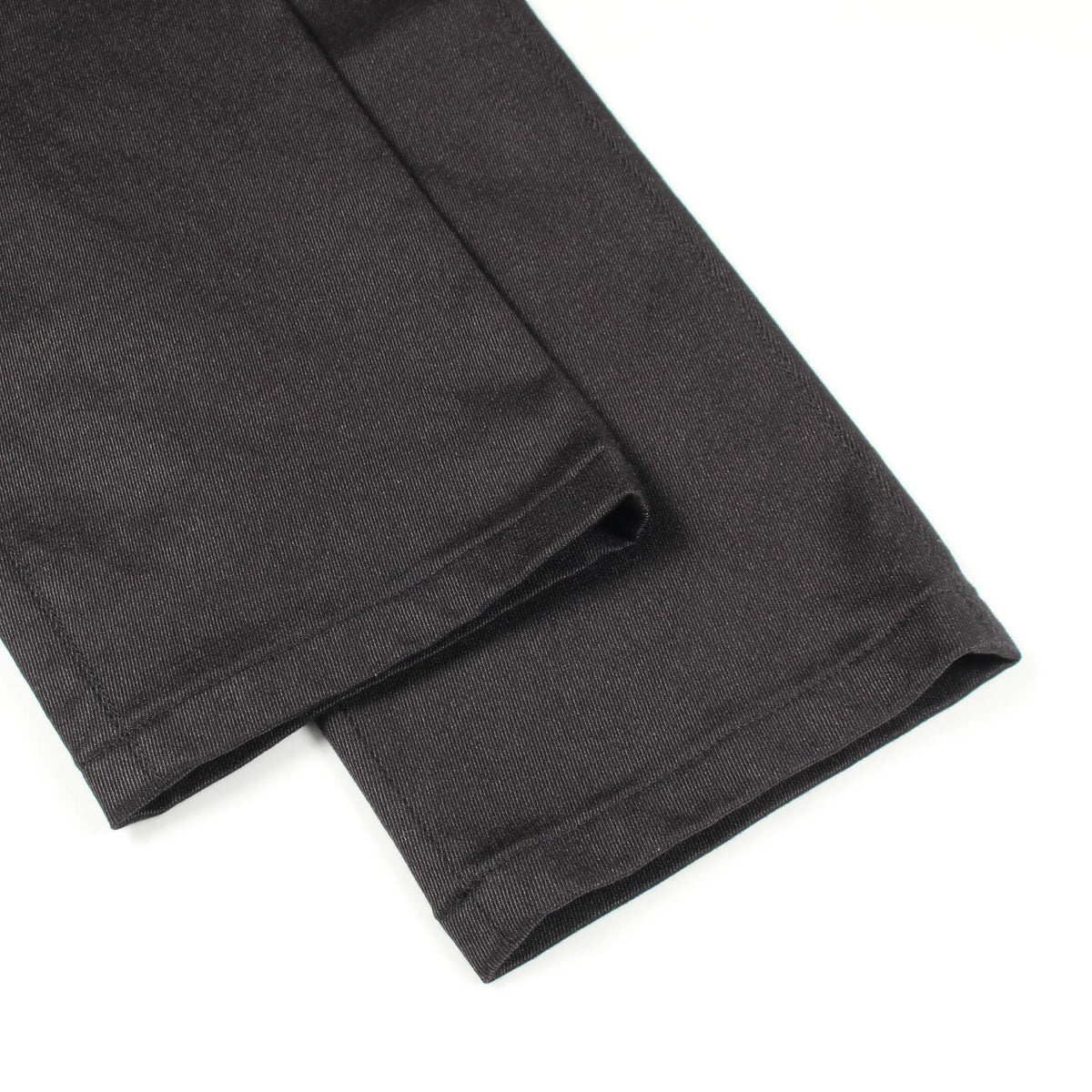 CHANEL Coco Mark Button Cotton Silk Jeans Size 38