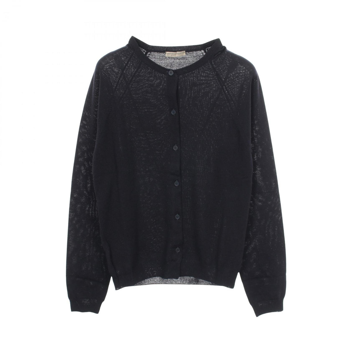 BOTTEGA VENETA Navy Wool Cardigan Size 38