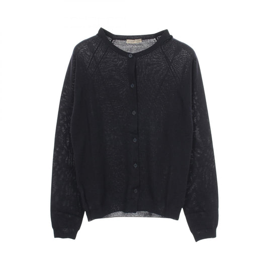 BOTTEGA VENETA Navy Wool Cardigan Size 38