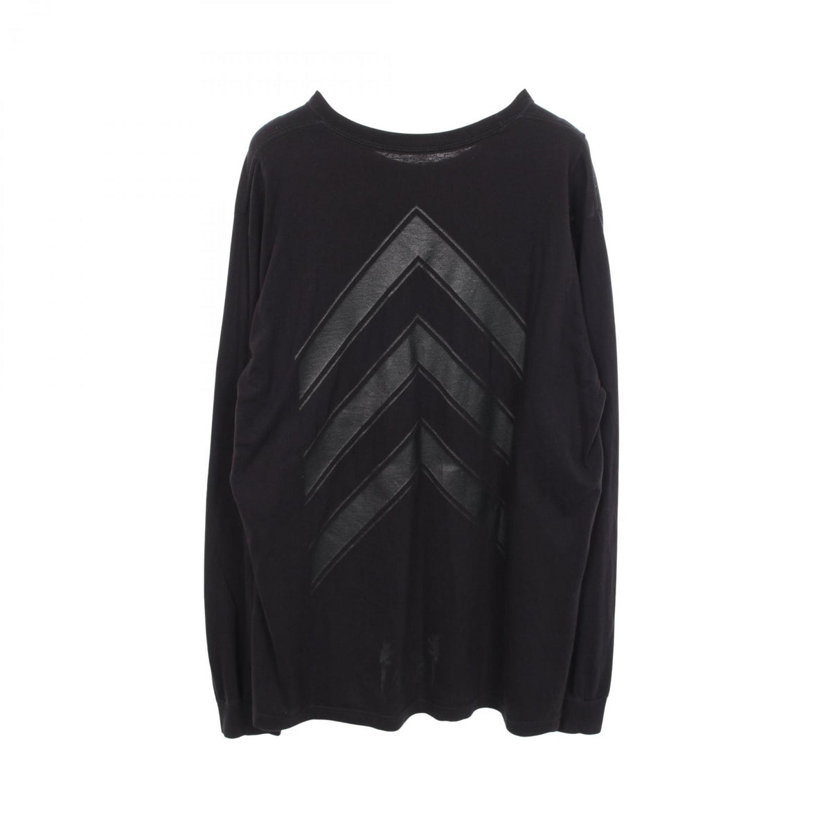 CHROME HEARTS FOTI JARVIS Cotton Long Sleeve T-Shirt Black Size XL
