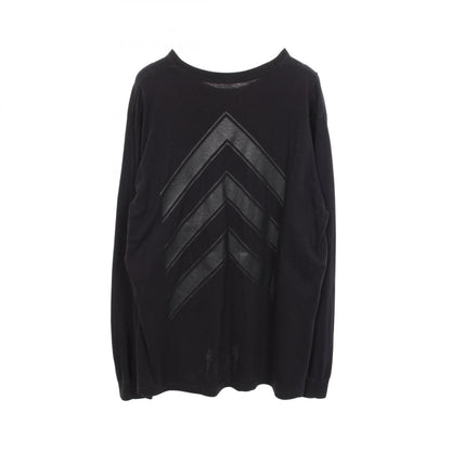 CHROME HEARTS FOTI JARVIS Cotton Long Sleeve T-Shirt Black Size XL