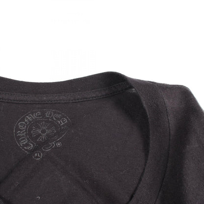 CHROME HEARTS FOTI JARVIS Cotton Long Sleeve T-Shirt Black Size XL