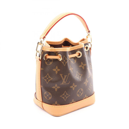 LOUIS VUITTON Nano Noe Monogram Bag Brown