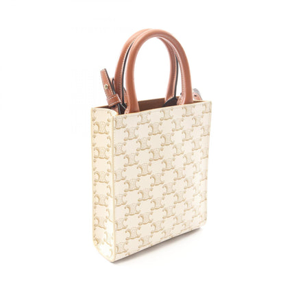 CELINE Beige Mini Vertical 2WAY Handbag