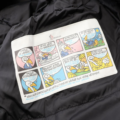 MONCLER FATSIAN Hooded Nylon Down Jacket Size 0
