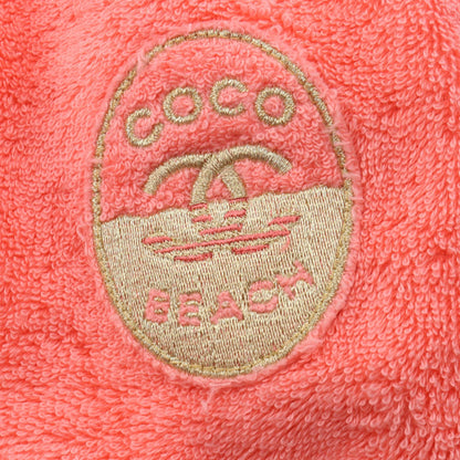 CHANEL COCO BEACH Pink Cotton Sleeveless Dress Size 36