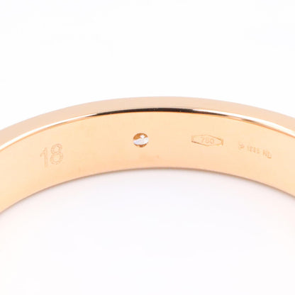 GUCCI Icon Amour 6PD K18 Pink Gold Ring Size JP 17
