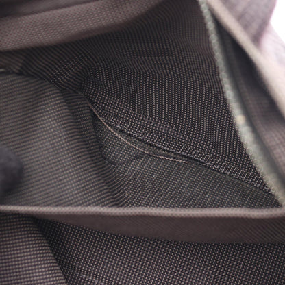 HERMES Gray Canvas Herline PM Tote Bag