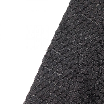 CHANEL Black Lace Rayon Cotton Cardigan Size 38