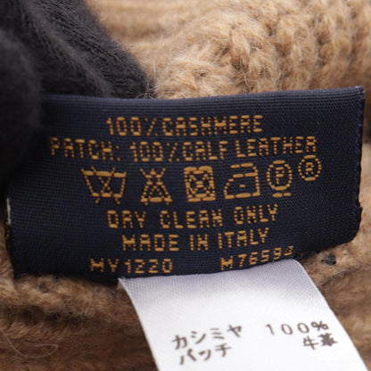 LOUIS VUITTON Bonnet LV Ahead Cashmere Beanie Brown