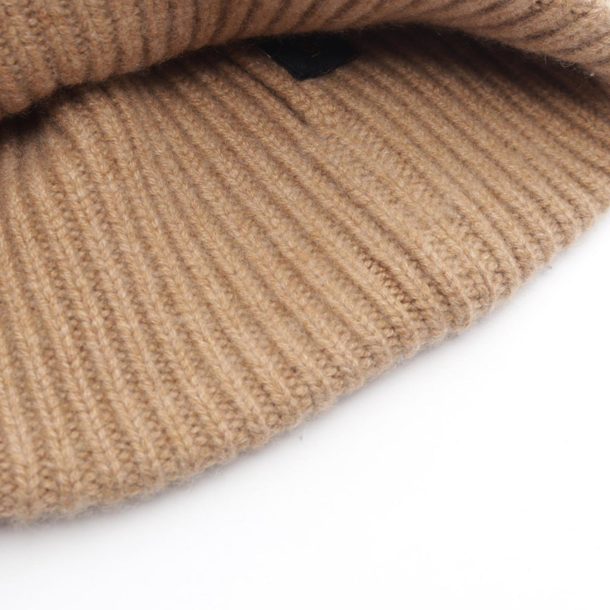 LOUIS VUITTON Bonnet LV Ahead Cashmere Beanie Brown