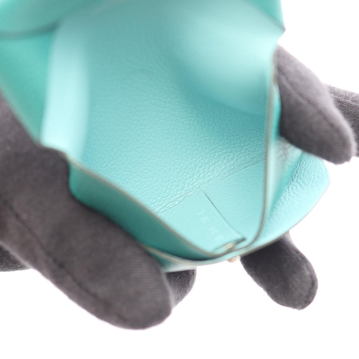 HERMES Bastia Verso Malachite Coin Case