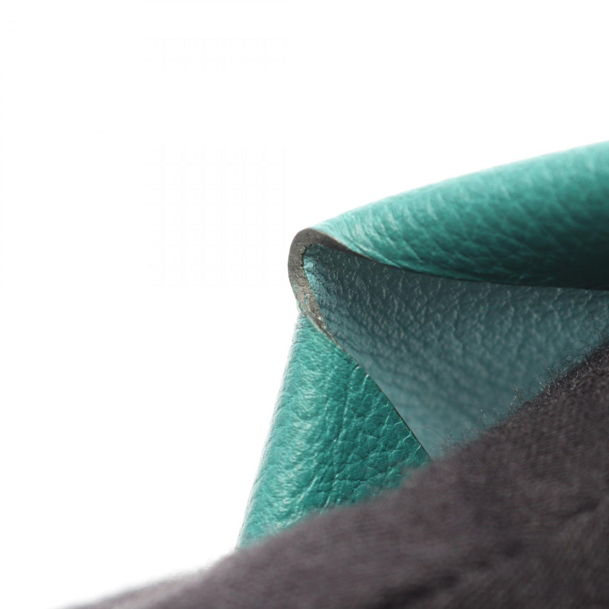 HERMES Bastia Verso Malachite Coin Case