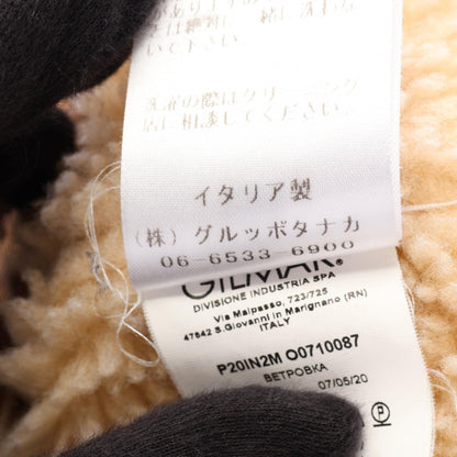 N 21 Faux Fur Cotton Polyester Jacket Brown Size 36