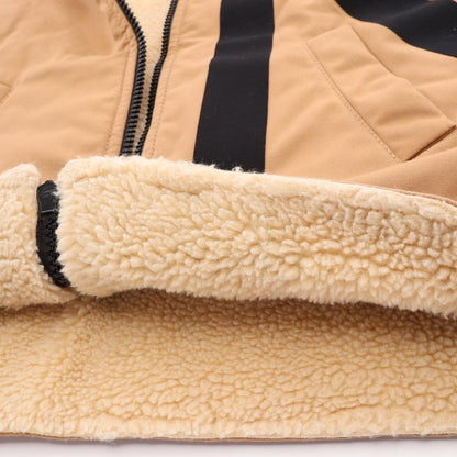 N 21 Faux Fur Cotton Polyester Jacket Brown Size 36