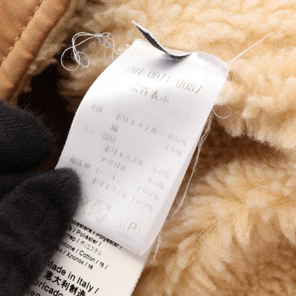 N 21 Faux Fur Cotton Polyester Jacket Brown Size 36