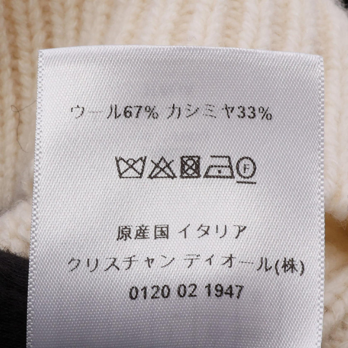 Dior Short Sleeve Wool Cashmere Hoodie Size F38
