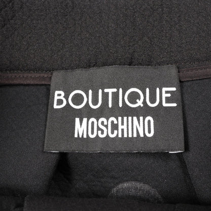BOUTIQUE MOSCHINO Polka Dot Skirt Black Size 42