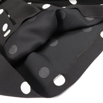 BOUTIQUE MOSCHINO Polka Dot Skirt Black Size 42