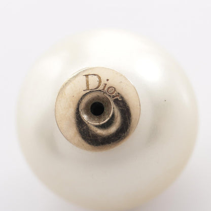 Dior Tribales Faux Pearl Earrings Gold