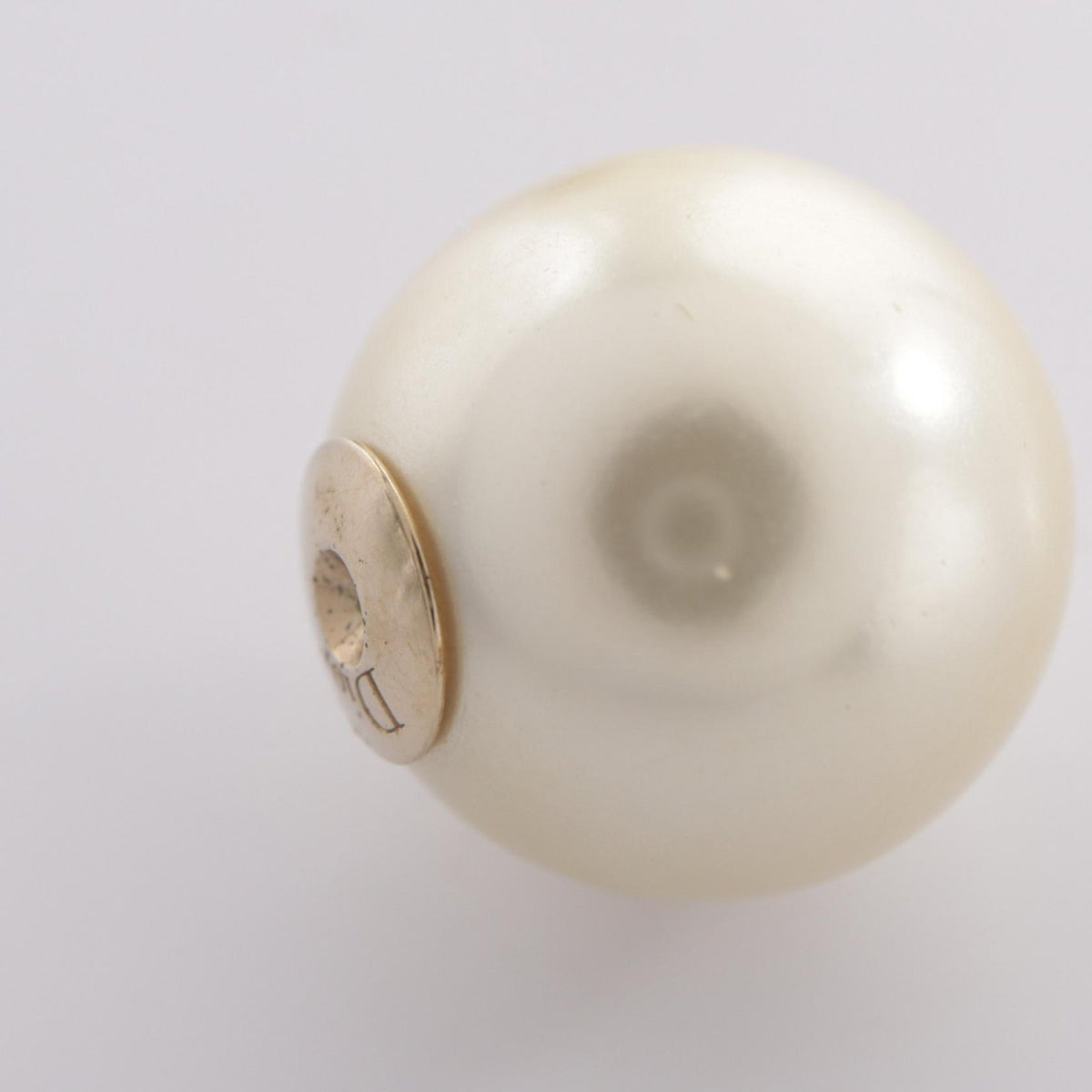 Dior Tribales Faux Pearl Earrings Gold