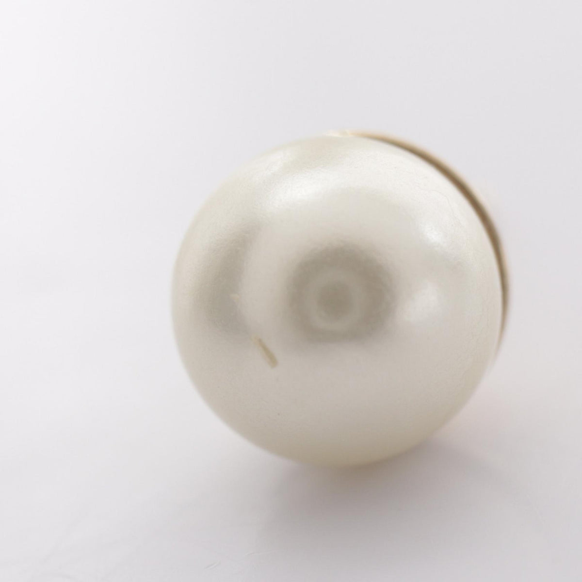Dior Tribales Faux Pearl Earrings Gold