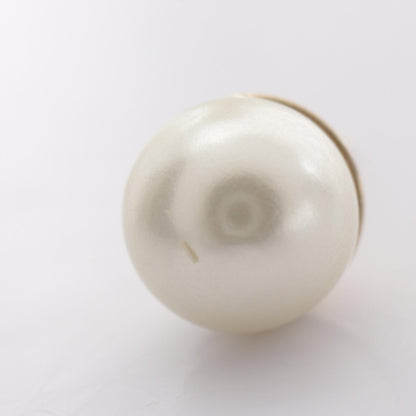 Dior Tribales Faux Pearl Earrings Gold