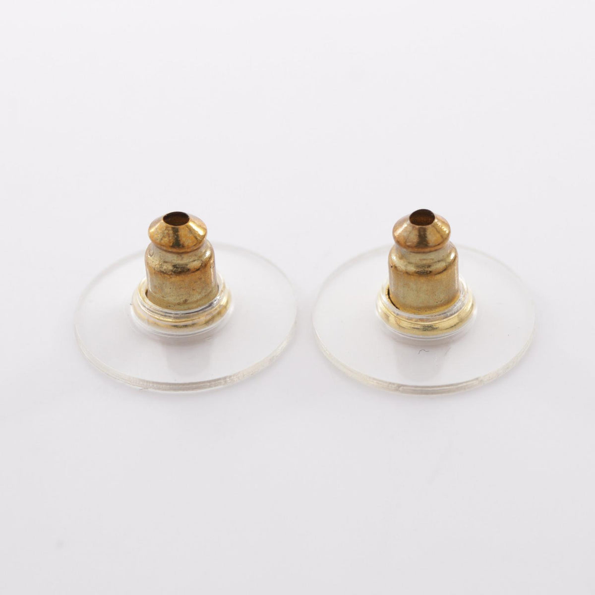 CHANEL CC Logo Perfume Plated Earrings