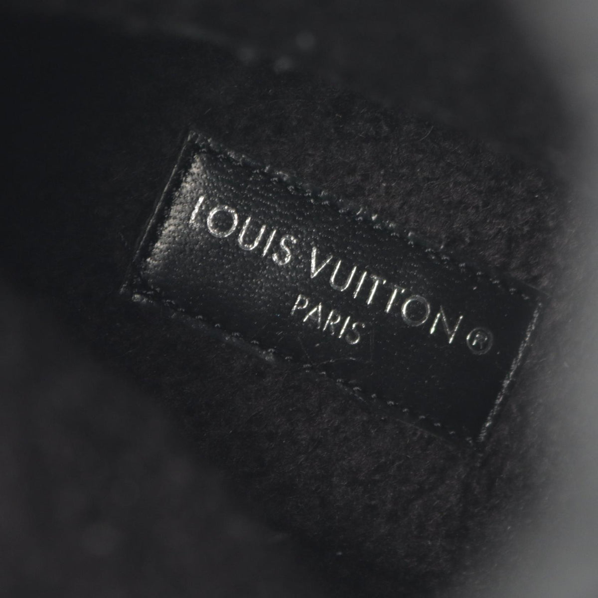 LOUIS VUITTON LV Beaubourg Shearling Boots Black Size 37