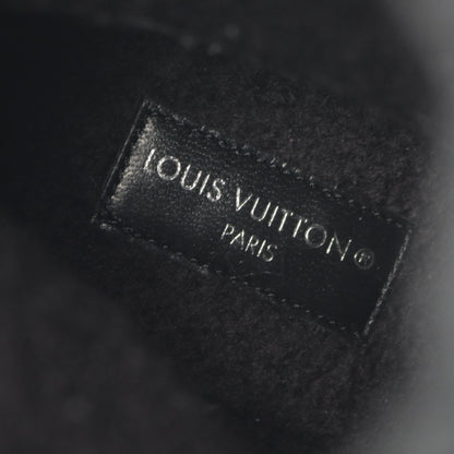 LOUIS VUITTON LV Beaubourg Shearling Boots Black Size 37