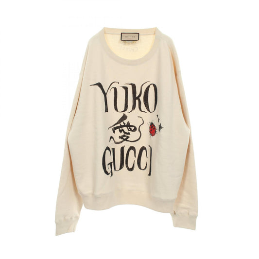 GUCCI x Higuchi Yuko Cotton Sweatshirt Beige Size S
