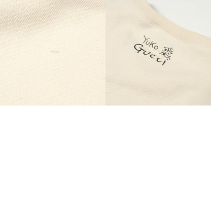 GUCCI x Higuchi Yuko Cotton Sweatshirt Beige Size S