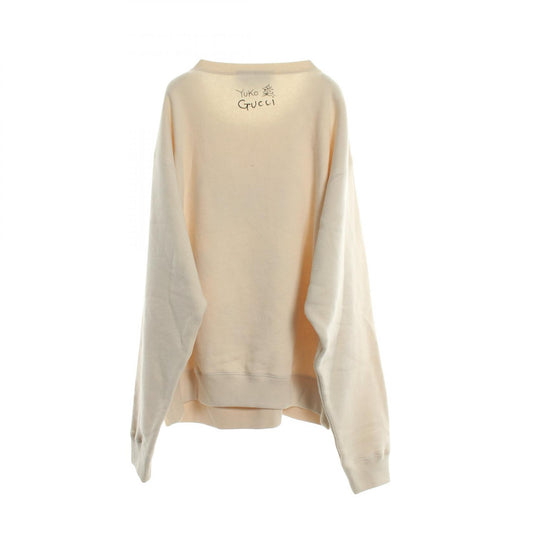 GUCCI x Higuchi Yuko Cotton Sweatshirt Beige Size S