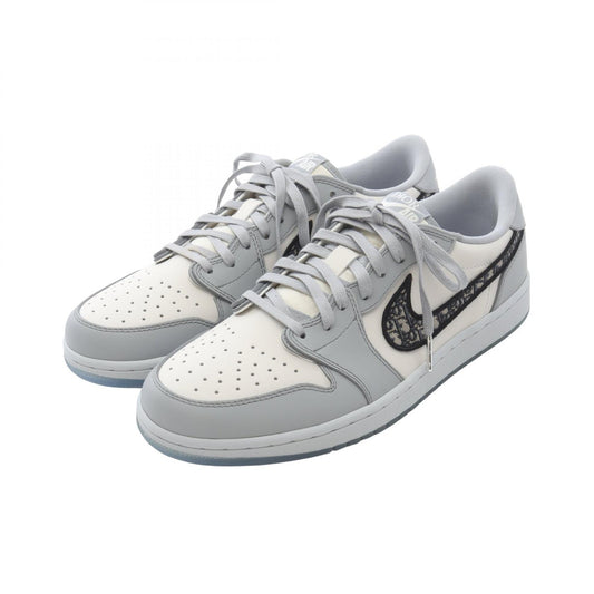 Dior x Nike Air Jordan 1 Low Sneakers White Size 10