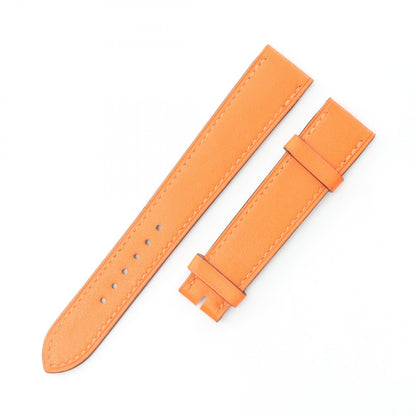HERMES Orange Leather Belt
