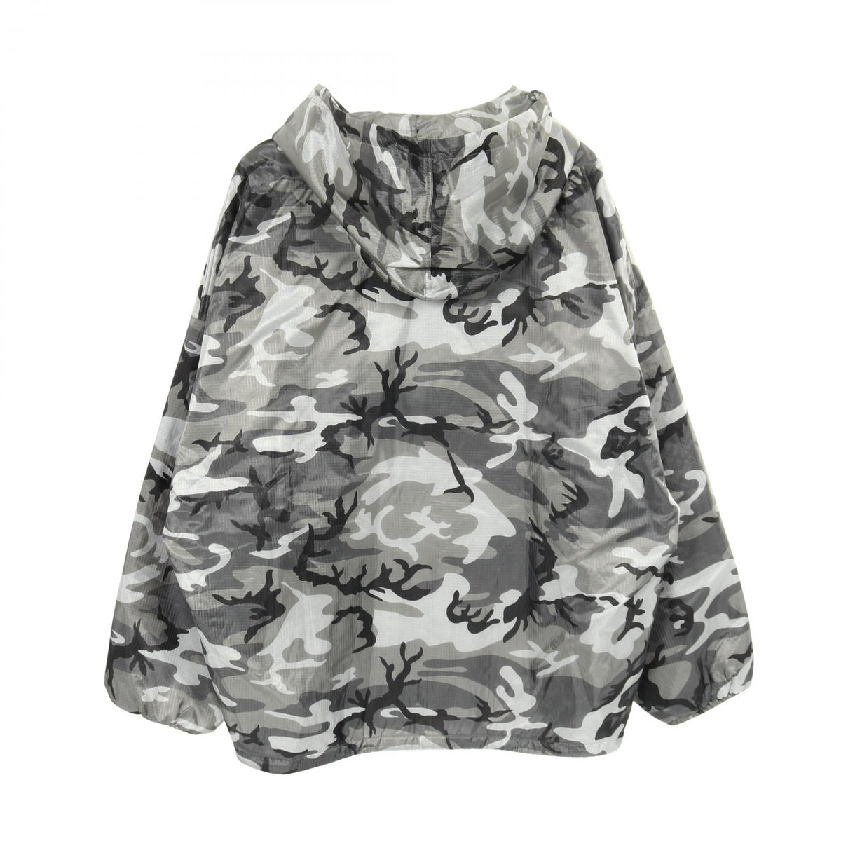 CELINE Nylon Mountain Parka Jacket Gray Size 50