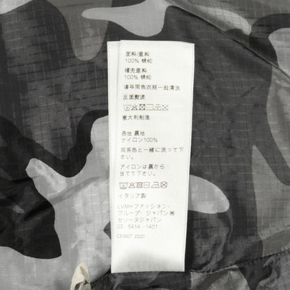 CELINE Nylon Mountain Parka Jacket Gray Size 50