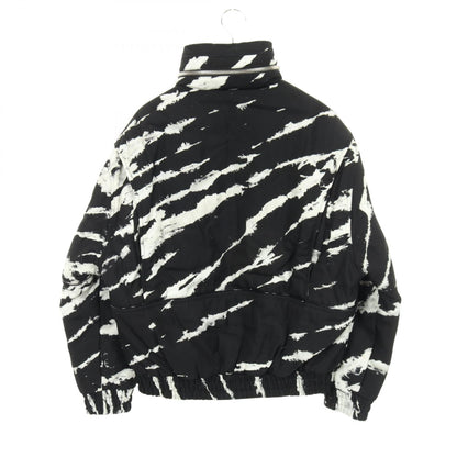 CELINE Nylon Tie-Dye Blouson Jacket Black/White Size 46