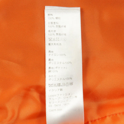 CELINE Nylon Tie-Dye Blouson Jacket Black/White Size 46