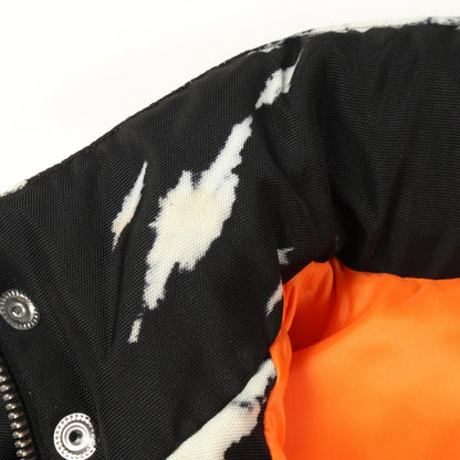 CELINE Nylon Tie-Dye Blouson Jacket Black/White Size 46