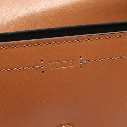 TOD'S T Timeless Leather Bag Brown