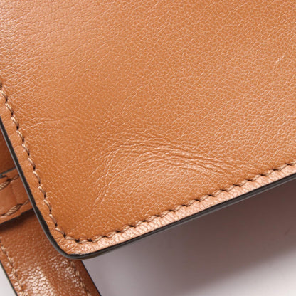 TOD'S T Timeless Leather Bag Brown