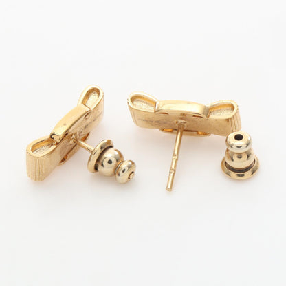 Salvatore Ferragamo Vara Earrings Gold