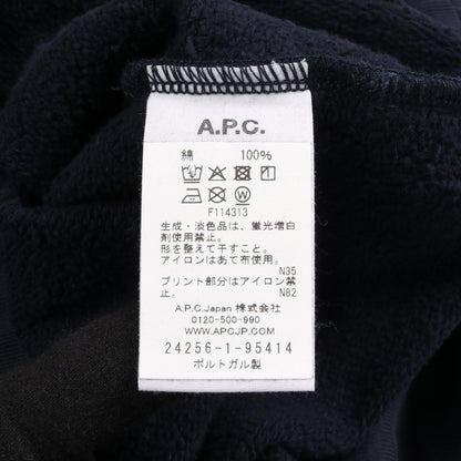 MARC JACOBS x A.P.C. The Mens Paris Crewneck Marc Sweatshirt Navy Size XS